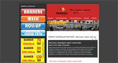 Desktop Screenshot of bannerebucuresti.ro